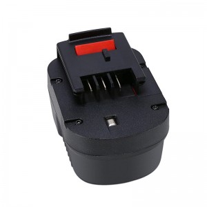 Til Black \u0026 Decker A1712, A12, A12EX, FSB12, FSB120B, FSB120BX, BD-1204L, B-8315, BPT1047 12V 2000mAh Ni-Cd trådløse bore-batterier