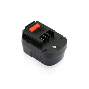 Ni-Mh 12V 3000mAh genopladelige trådløse værktøjsudskiftningsbatterier til Black \u0026 Decker A1712, A12