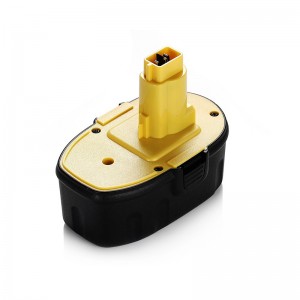 Batteriudskiftning med trådløst værktøj 18V 1700mAh Ni-Cd Batteri til el-værktøj til Dewalt DE9095, DE9098