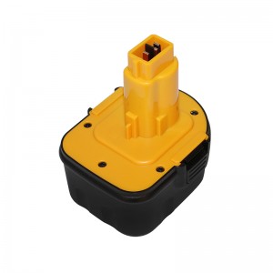 Ni-Mh 2000mAh 12V genopladelige batterier Værktøj til Dewalt DW9071, DW9072, 152250-27