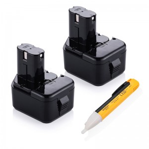 Ni-Cd 12V 1500mAh El-værktøj Reservebatterier til Hitach EB1215, EB1214S, EB1220HS