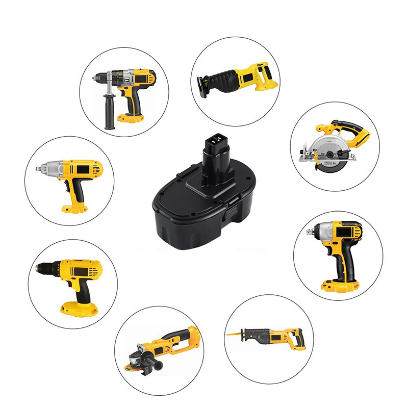 Ni-Cd 18 Volt udskiftningsbatterier Celler til Dewalt 18V batteri